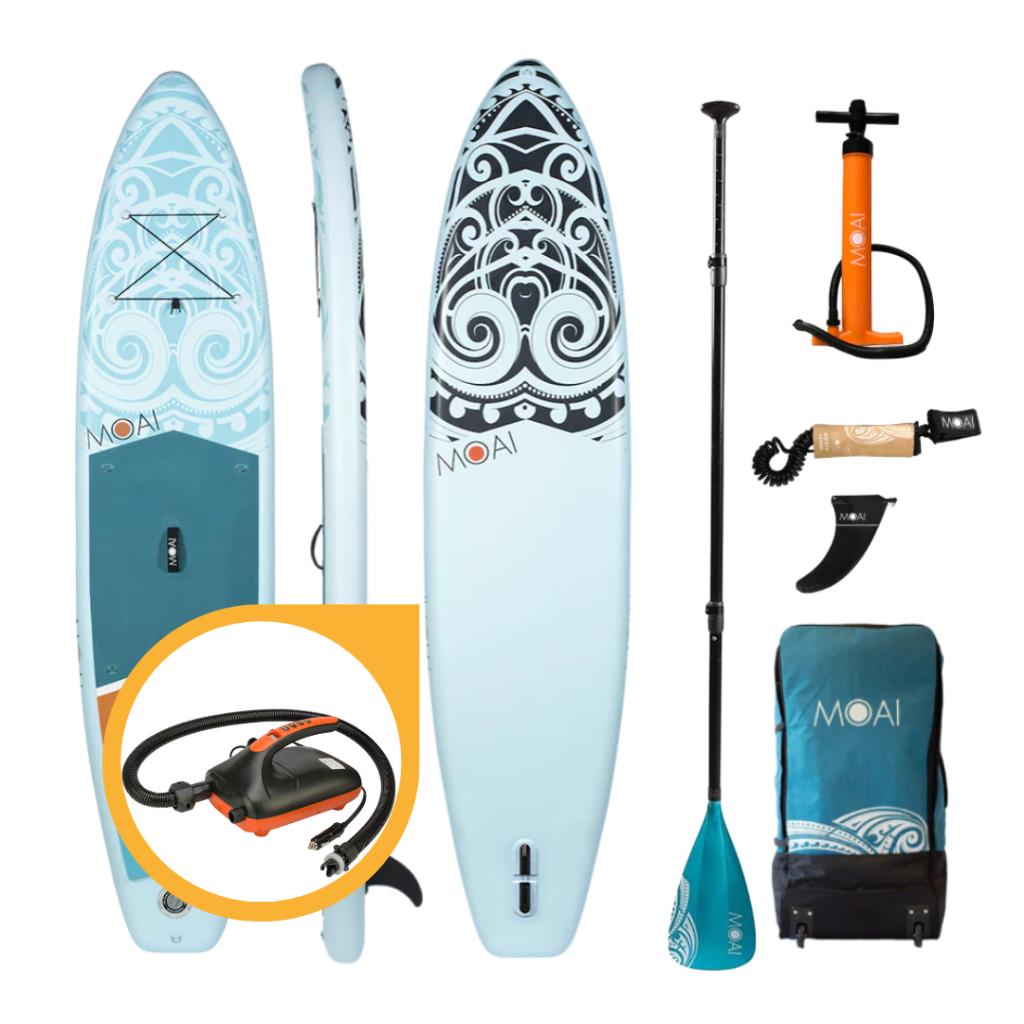 MOAI 11 SUPpakket incl. GRATIS elektrische pomp, Watersport en Boten, Suppen, Ophalen of Verzenden, Nieuw, SUP-boards