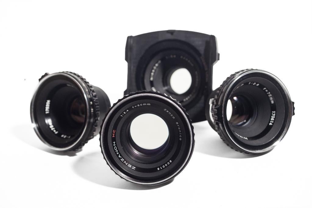 Bronica objectieven, S2 /EC /ECTL, Zenzanon & Nikkor-P, Audio, Tv en Foto, Fotografie | Lenzen en Objectieven, Ophalen of Verzenden
