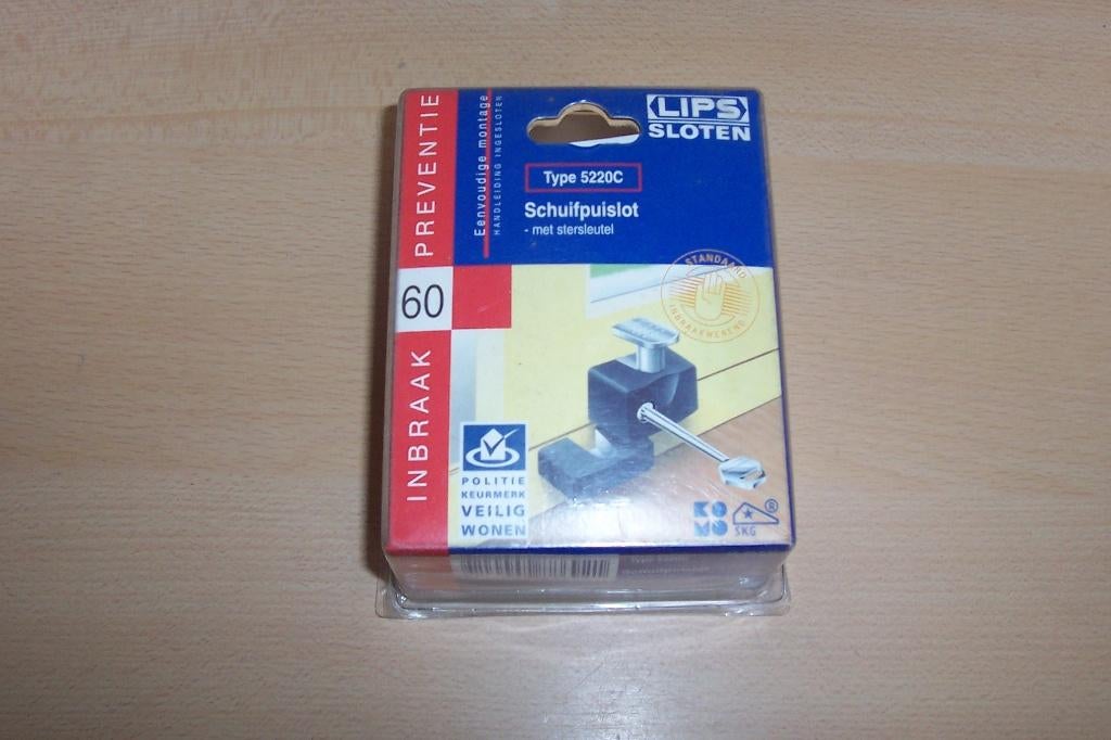 Lips bijzet Nr. 60 Type 5220C voor ramen en schuifpuien enz., Doe-het-zelf en Verbouw, Hang- en Sluitwerk, Ophalen of Verzenden