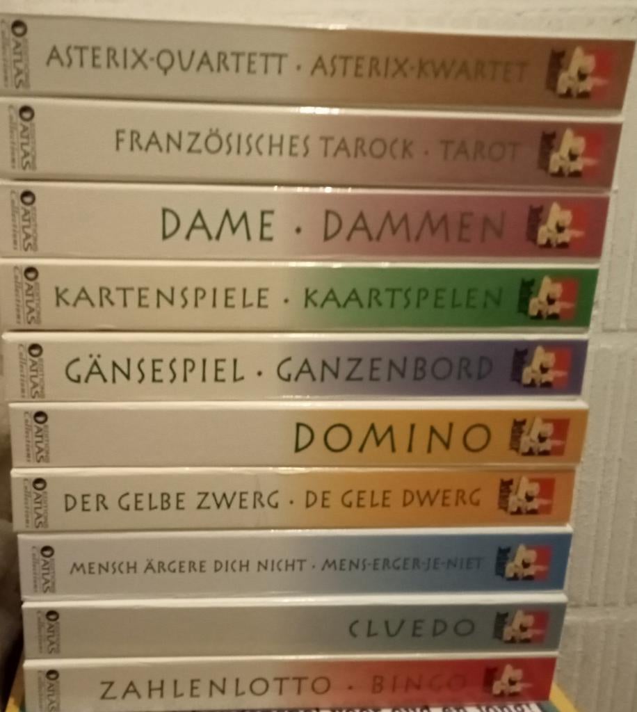 10 Asterix spellen, Ophalen, Nieuw