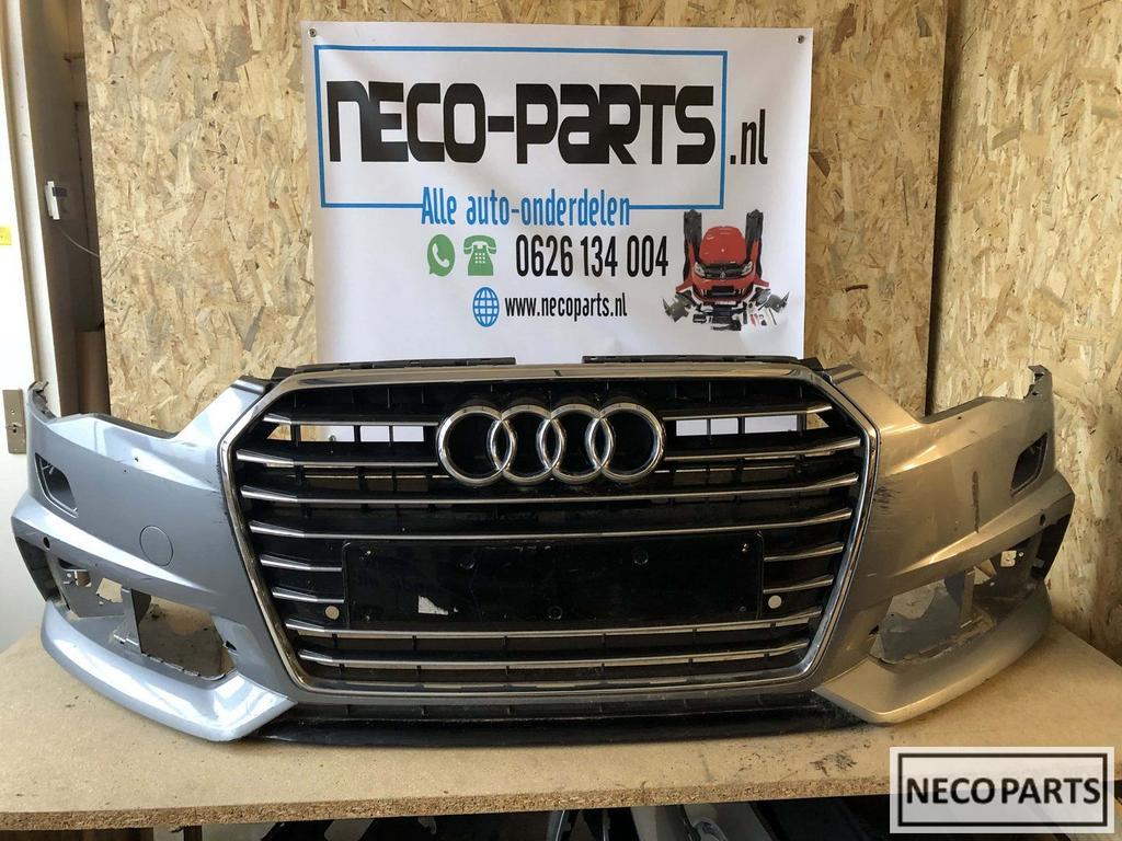 Audi A6 C7 4g facelift s line bumper voorbumper 4G0807437AB, Ophalen, Gebruikt, Voor, Audi