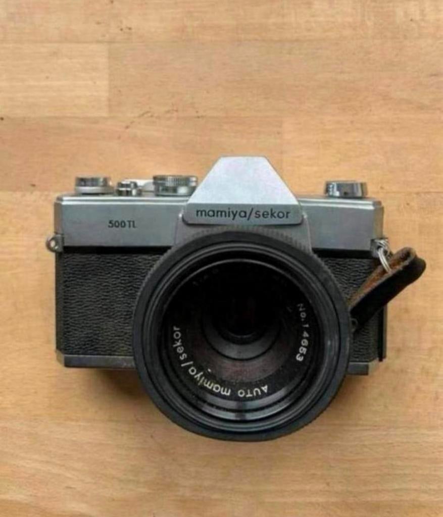 Mamiya 500TL, Ophalen of Verzenden, Gebruikt, Spiegelreflex, Overige Merken