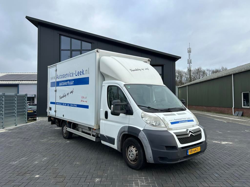 Citroën Jumper bakwagen met laadklep 2013, Auto's, Bestelauto's, Voorwielaandrijving, Stof, Zwart, 4 cilinders