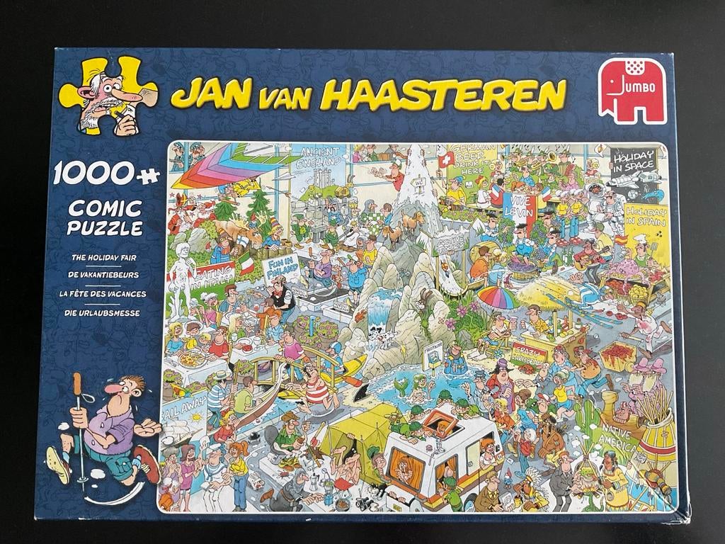 2x Van Haasteren legpuzzels, Ophalen of Verzenden, Zo goed als nieuw