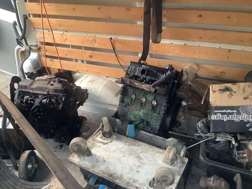 2 X 1.6 TD motoren VW T3 golf Caddy mk1, Verzenden, Gebruikt, Volkswagen