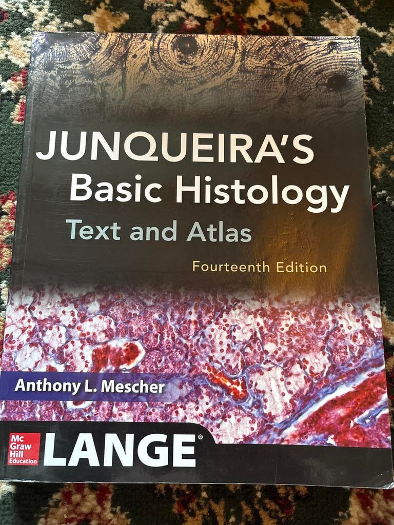 Junqueira's Basic Histology - Textbook, Ophalen of Verzenden, Beta, Zo goed als nieuw, HBO