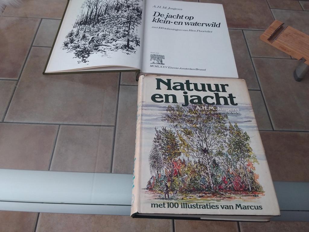 Natuur en Jacht - A.H.M. Jurgens, Boeken, Natuur, Ophalen of Verzenden, Gelezen, Natuur algemeen, A.H.M. Jurgens