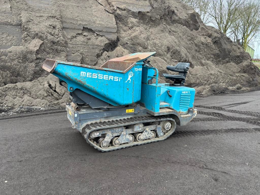 Messersi TCH-15 rupsdumper, Ophalen, Gebruikt