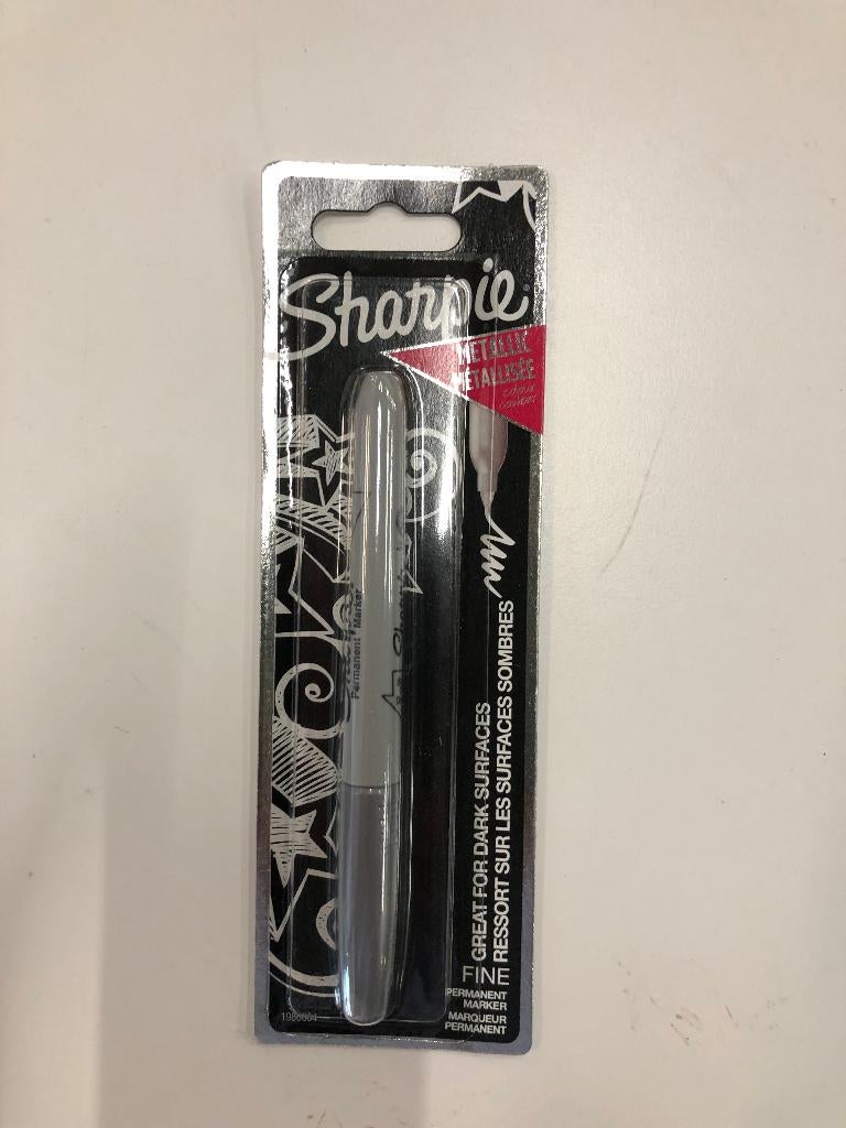 Sharpie rond 0.9mm metallic zilver, Ophalen of Verzenden, Nieuw