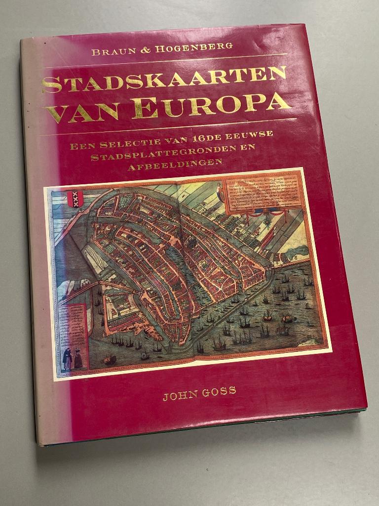 Stadskaarten van Europa Braun & Hogenberg , Boeken, Overige atlassen, Zo goed als nieuw, 1800 tot 2000, Europa Overig