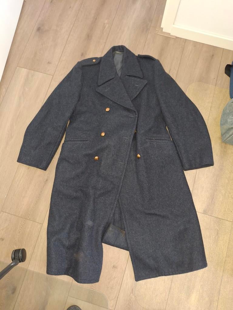 Vintage KLU Jas - Stijlvol en Tijdloos, KLU, Blauw, Ophalen of Verzenden, Gedragen