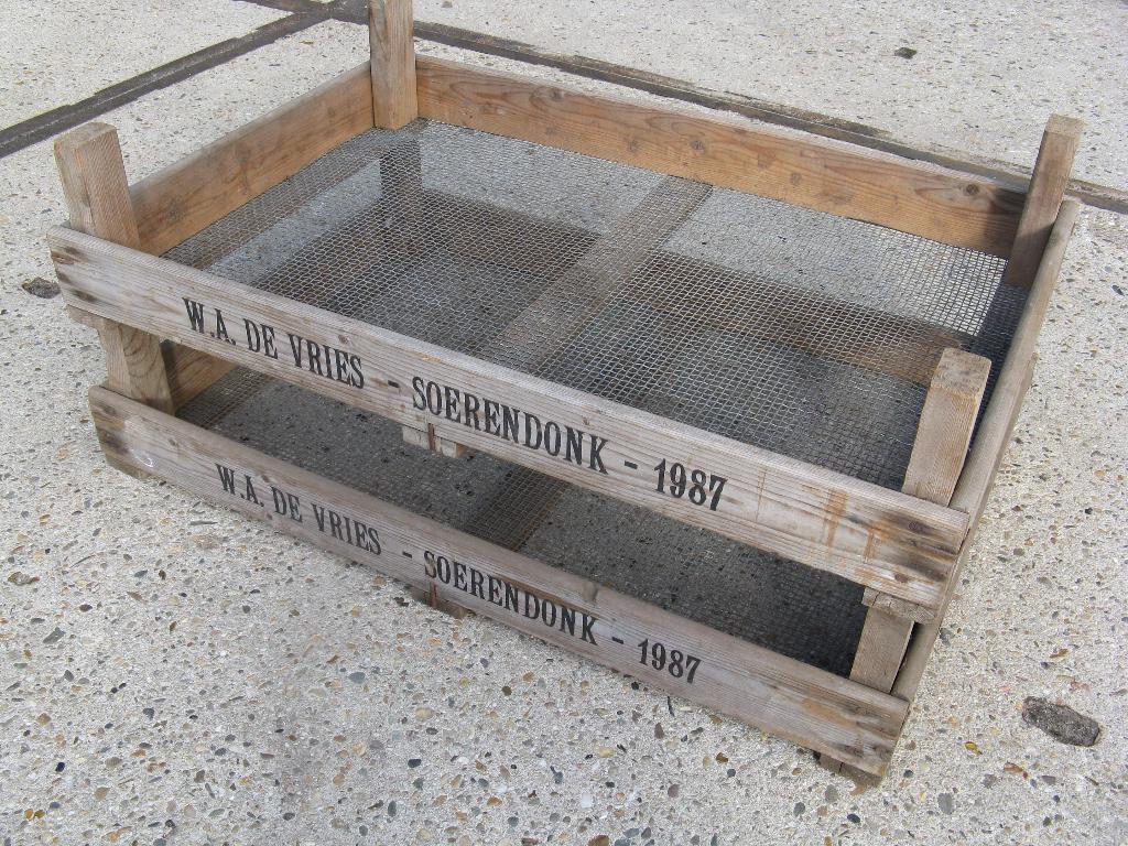 3 gaasbakken draadbakken van hout (GRATIS VERZENDEN), Ophalen of Verzenden, Gebruikt