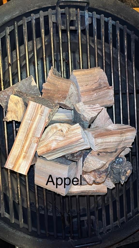 Appel chunks rookhout, Tuin en Terras, Houtskoolbarbecues, Ophalen of Verzenden, Nieuw