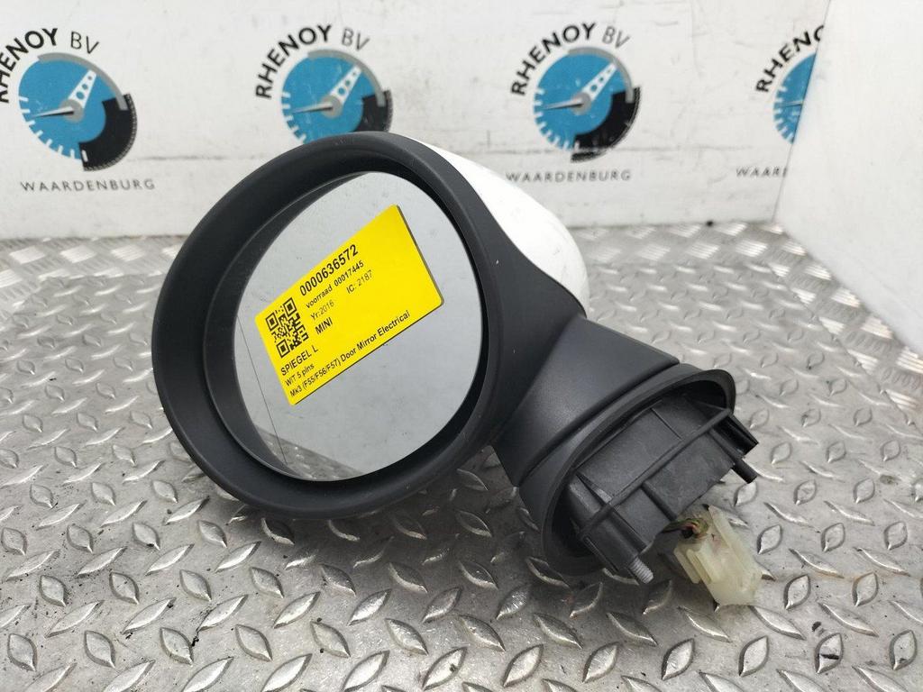 MINI (BMW) MINI F56 1.5 Cooper Business SPIEGEL L 2016, Auto-onderdelen, Spiegels, Ophalen of Verzenden, Gebruikt, Stiba lid