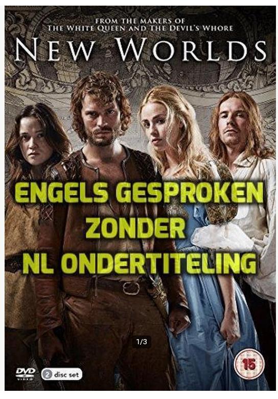 New Worlds - MiniSerie (2 DVD/ENGELS/ENGELSE Ondertiteling!), Cd's en Dvd's, Dvd's | Tv en Series, Verzenden, Boxset, Zo goed als nieuw