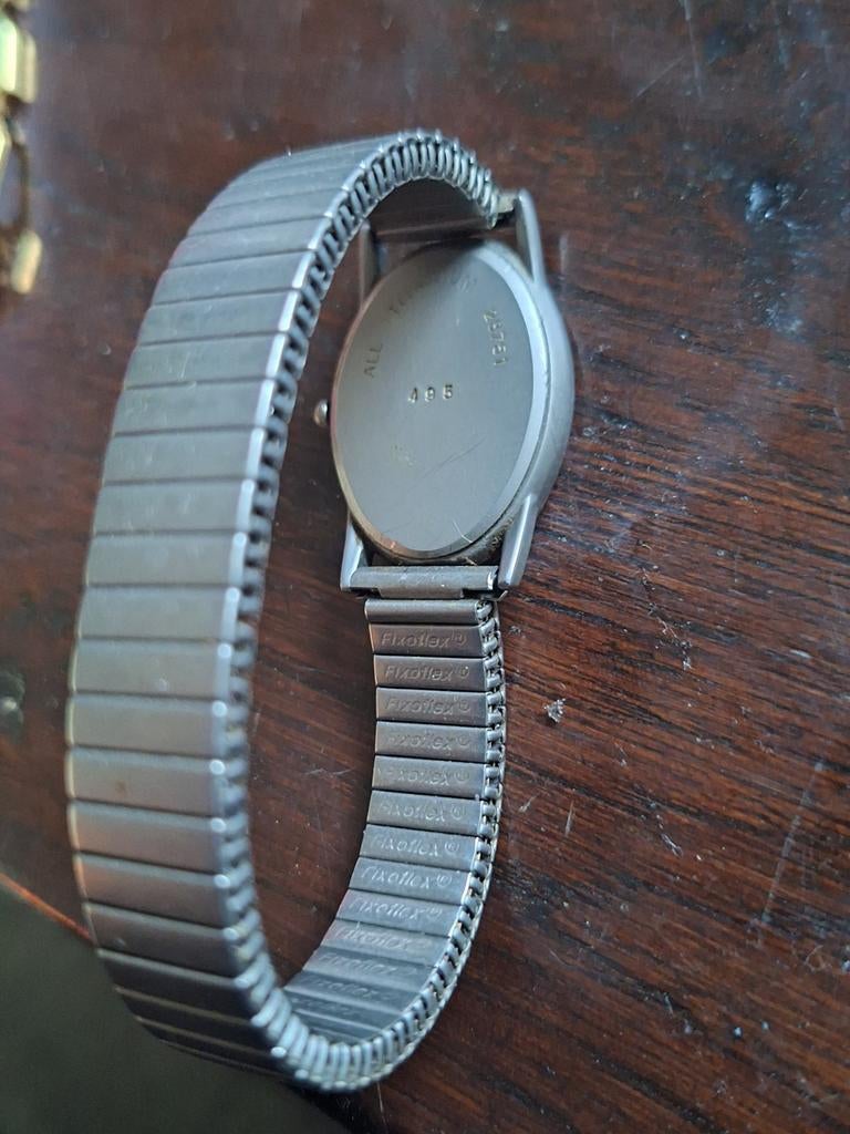 Vintage Prisma Titanium Polshorloge, Overige merken, Staal, Met bandje, Polshorloge