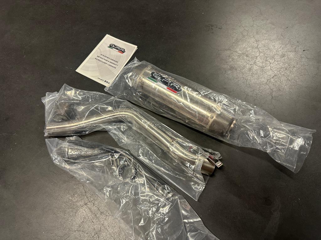 GPR Slip-on demper Benelli TRK 502 2019 nieuw, Ophalen of Verzenden