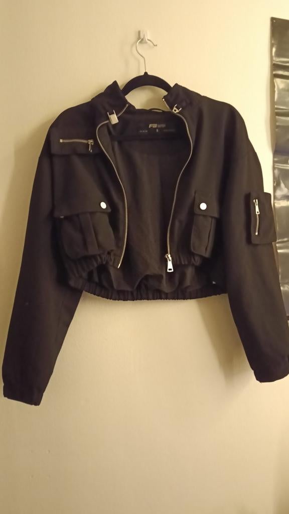 Zwarte Jasje met zakken - Stijlvol en Trendy, Zwart, Ophalen of Verzenden, Zo goed als nieuw, Jasje