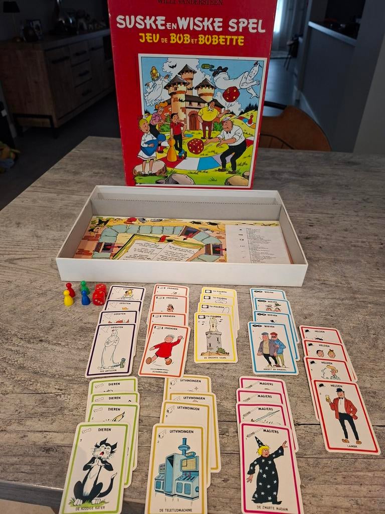 Suske en wiske Papita spel, Verzamelen, Stripfiguren, Ophalen of Verzenden, Suske en Wiske, Zo goed als nieuw, Boek of Spel