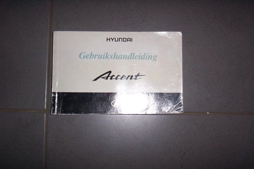 Gebruikershandleiding HYUNDAI ACCENT type L.C  1999/2005, Ophalen of Verzenden