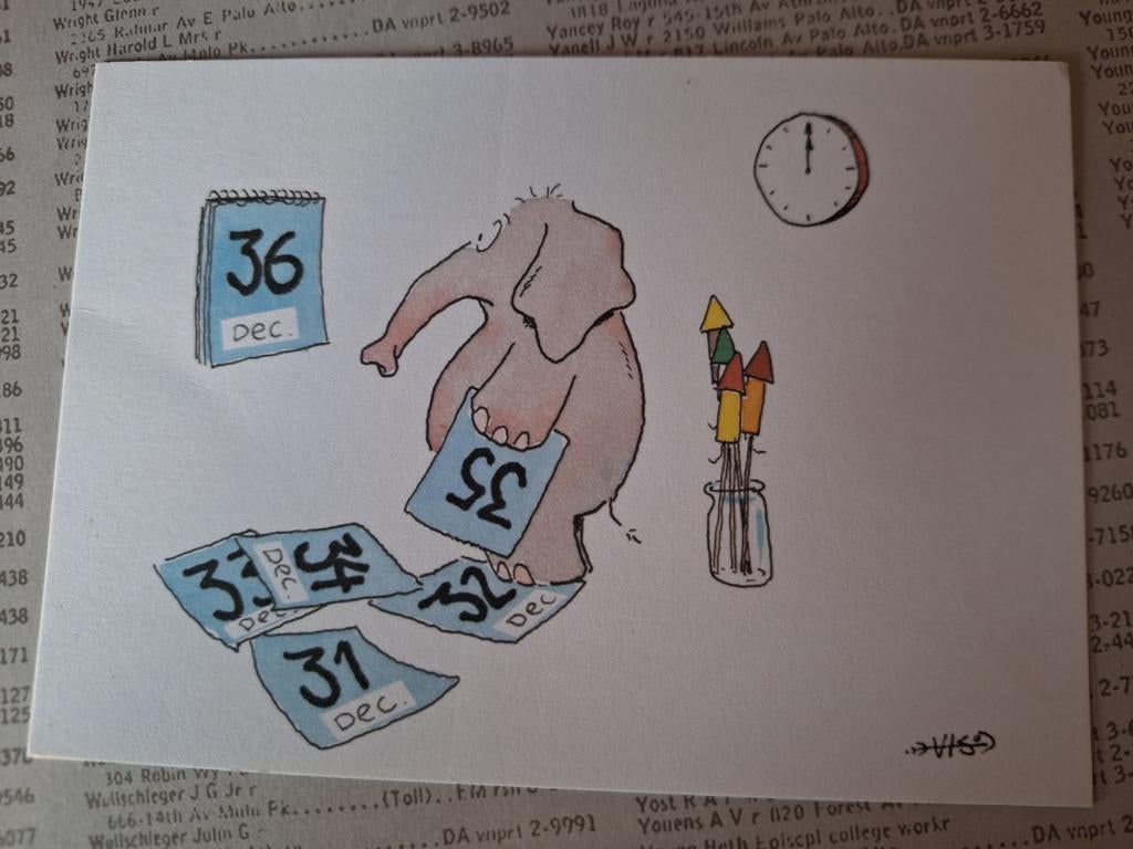 Leendert-Jan Vis, Verzamelen, Ophalen of Verzenden, 1980 tot heden, Gelopen, Overige thema's