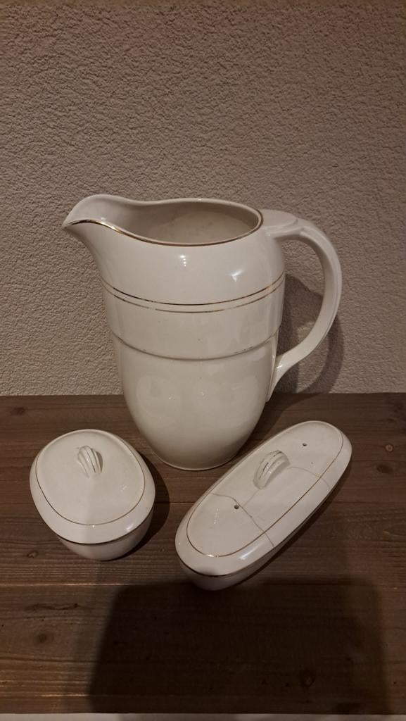 Te koop antieke lampetstel, Antiek en Kunst, Ophalen of Verzenden