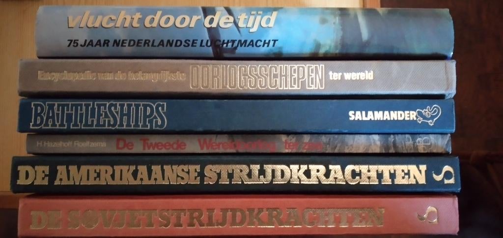 Militaire boeken/Videobanden 2e wereldoorlog, Ophalen, Gelezen, Europa