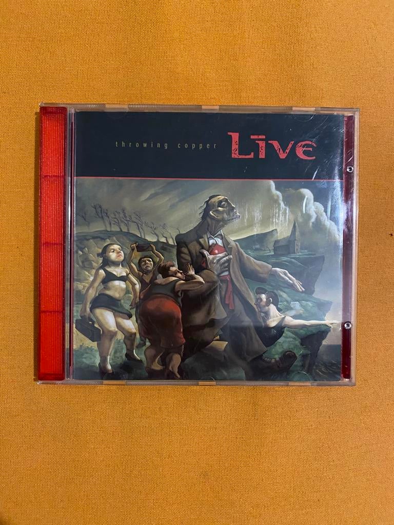LIVE - throwing copper cd, Ophalen of Verzenden, Zo goed als nieuw, Poprock