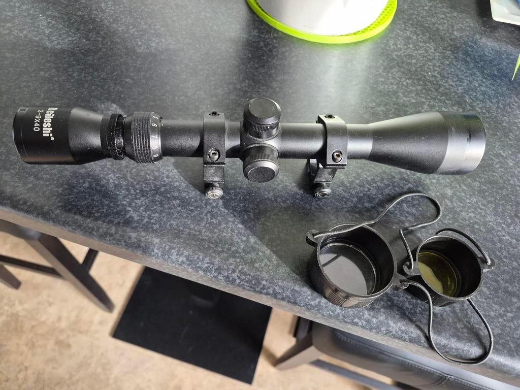 Telescoop Beileshi 3x9x40 rifle scope telelens telescoop, Ophalen of Verzenden, Zo goed als nieuw, Lenzentelescoop (refractor)