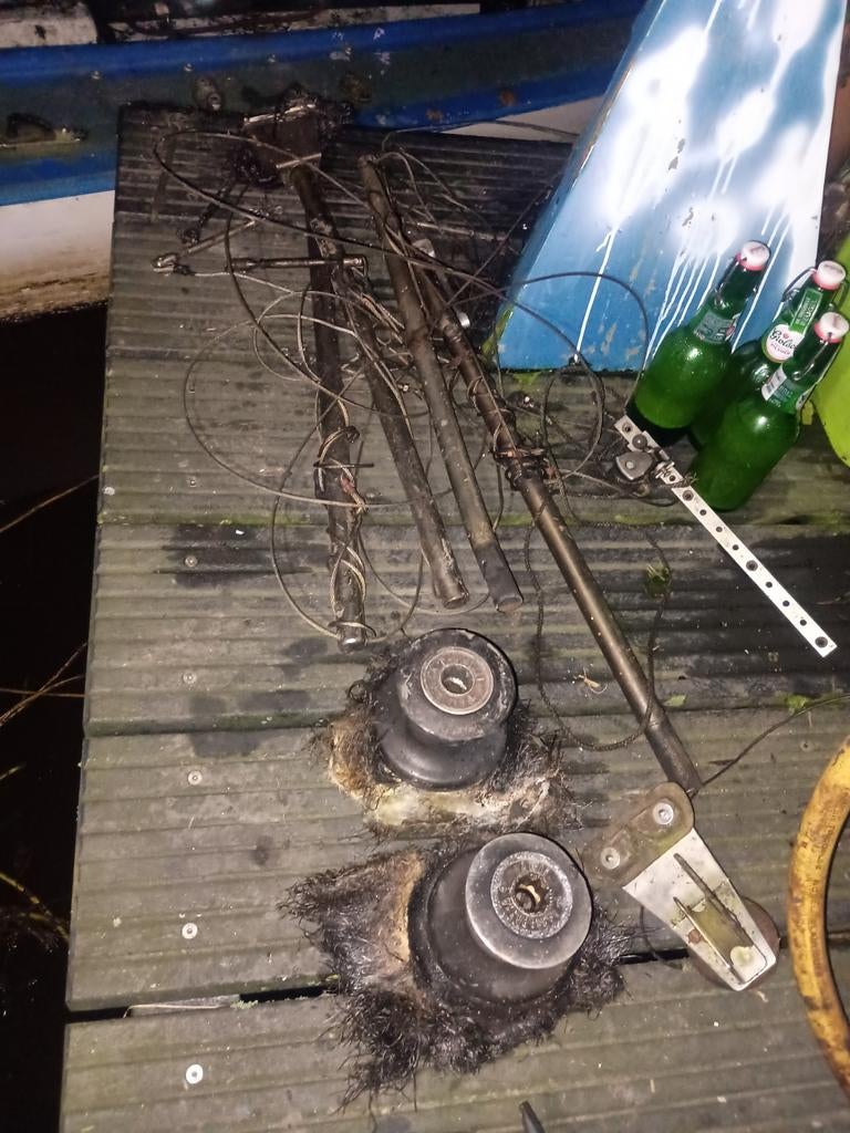 Lieren en rvs paaltjes, Tuin en Terras, Ophalen of Verzenden, Overige materialen