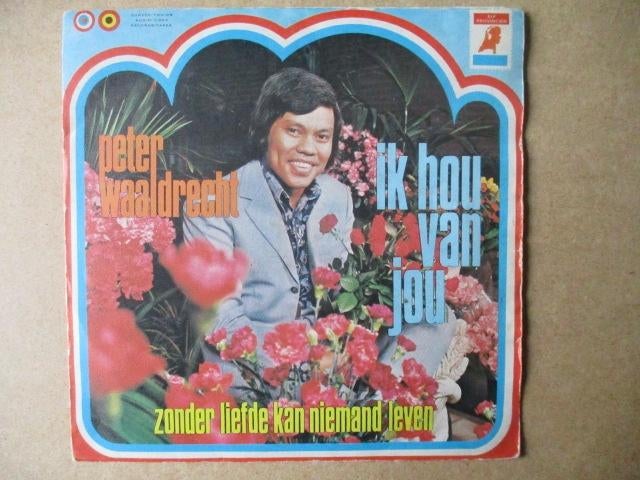 s0678 peter waaldrecht - ik hou van jou, Cd's en Dvd's, Ophalen, Gebruikt, Overige genres, 7 inch