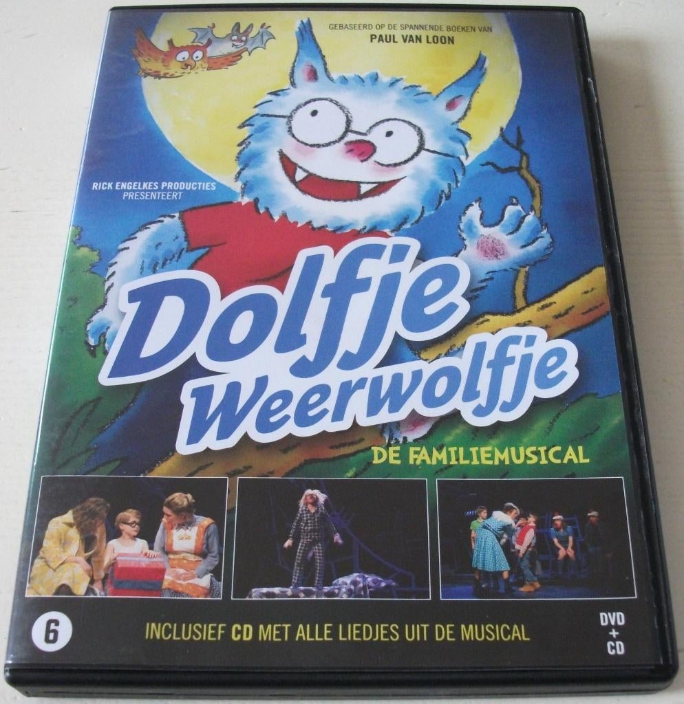 Dvd *** DOLFJE WEERWOLFJE *** De Familiemusical, Ophalen of Verzenden, Zo goed als nieuw, Vanaf 6 jaar, Tv non-fictie