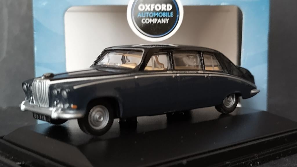 Daimler DS 420 Embassy Black Carlton Grey 1:76 Oxford Pol, Info@oxforddiecast.co.uk, Auto, Verzenden, Nieuw