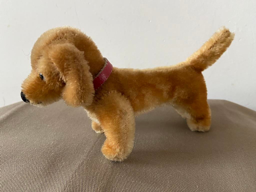 Steiff jonge teckel, Hexie, 1309, Ophalen of Verzenden