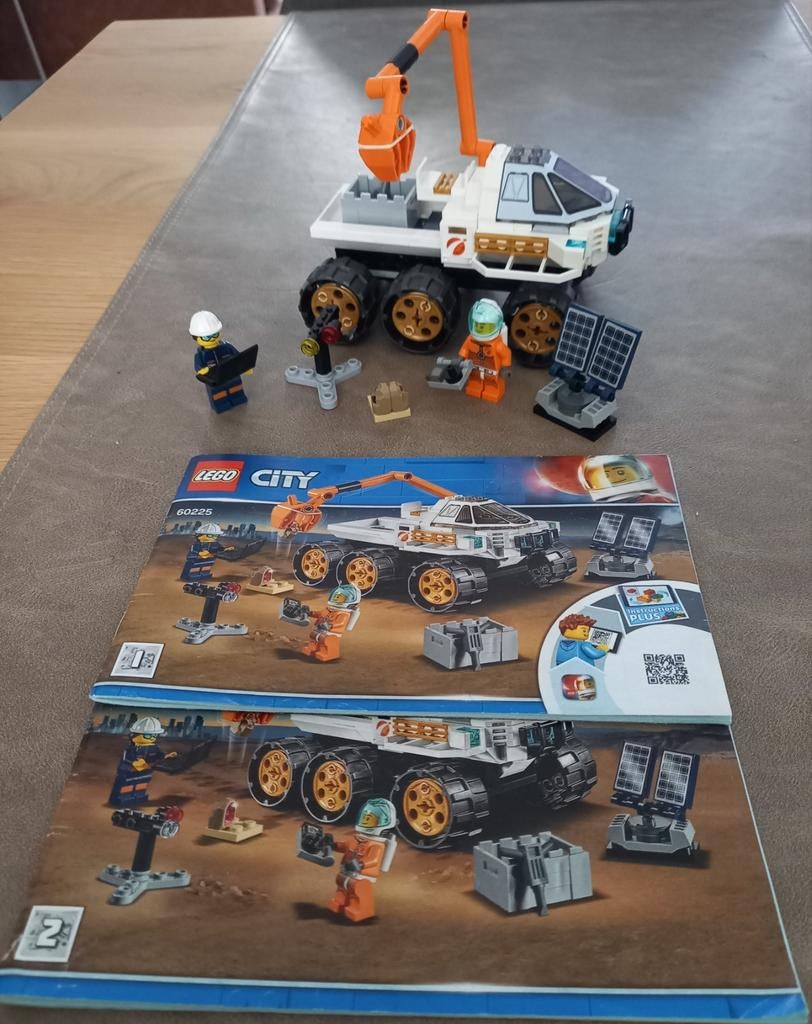 Lego City 60225 Rover Test Drive - Compleet & Gedemonteerd, Ophalen of Verzenden, Gebruikt, Complete set, Lego