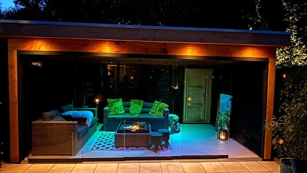 Overkapping Blokhut 500x300 cm inclusief montage !!, Ophalen of Verzenden, Nieuw, 250 cm of meer, Balken