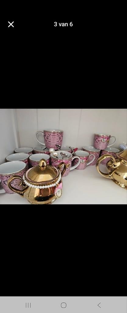 Little diva theeset, Ophalen, Gebruikt, Overige stijlen, Bord(en)