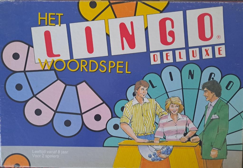 Lingo Deluxe Woordspel - Quizspel, Hobby en Vrije tijd, Een of twee spelers, Ophalen, Gebruikt, Onbekend