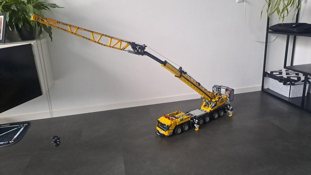 Lego Technic GMK 6400 MOC van Rebrickable, Ophalen of Verzenden, Gebruikt, Complete set, Lego