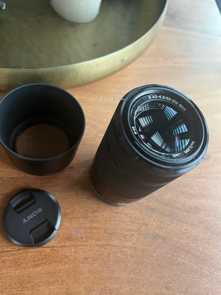 Sony Emount 55-210mm F/4.5-6.3 OSS Lens - Zo goed als nieuw!, Ophalen of Verzenden, Zo goed als nieuw, Telelens, Zoom