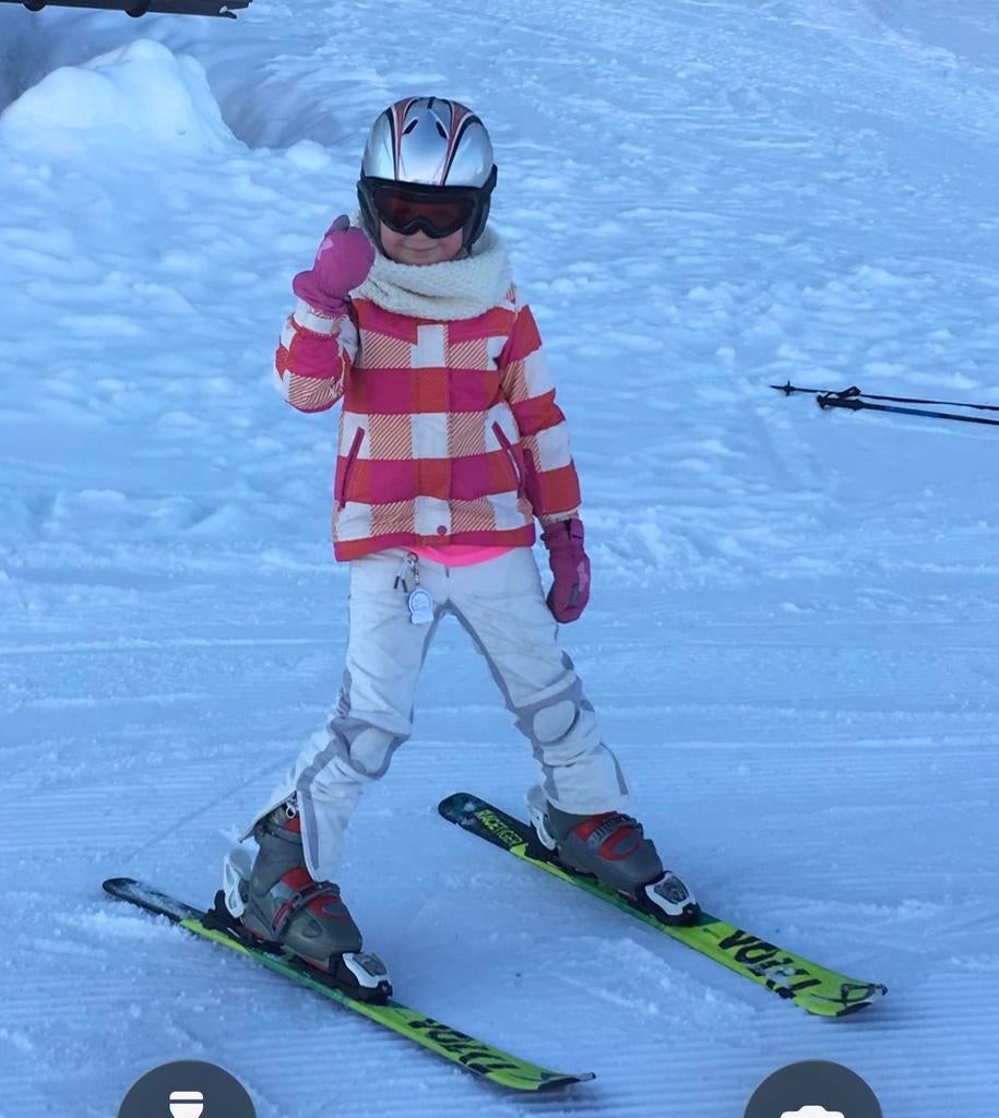 Ski broek maat 8. 122 / 128, Ophalen of Verzenden, Zo goed als nieuw, Meisje, Broek