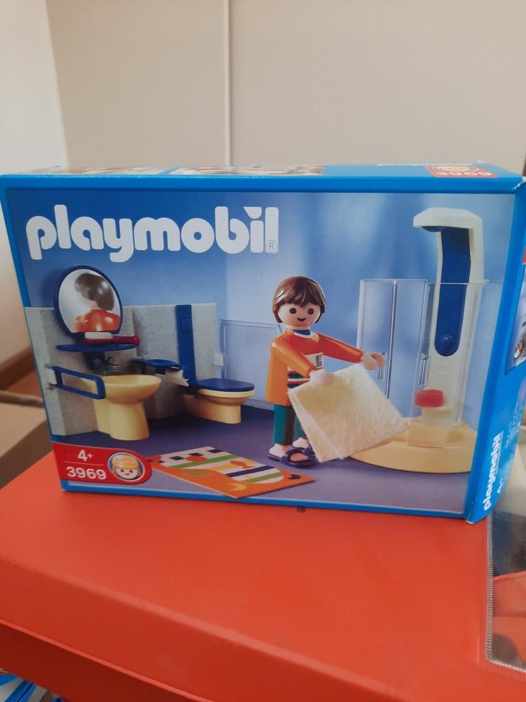 Playmobil 3969 badkamer, Ophalen of Verzenden, Zo goed als nieuw