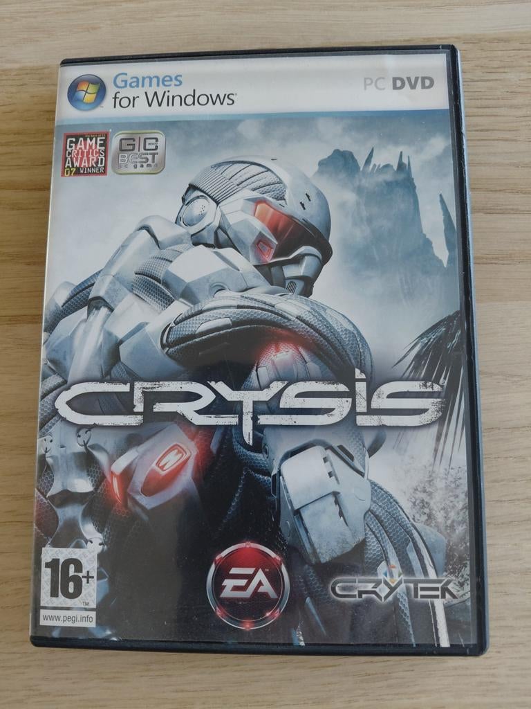 PC DVD Game for Windows - Crysis, Shooter, 1 speler, Ophalen of Verzenden, Zo goed als nieuw