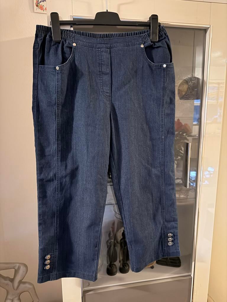 Blauwe driekwart broek maat 44 Aproductz, Blauw, Maat 42/44 (L), Ophalen of Verzenden, Zo goed als nieuw