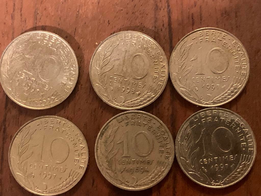 10 centimes Frankrijk, Postzegels en Munten, Munten | Europa | Euromunten, Ophalen of Verzenden, Frankrijk, 2 euro