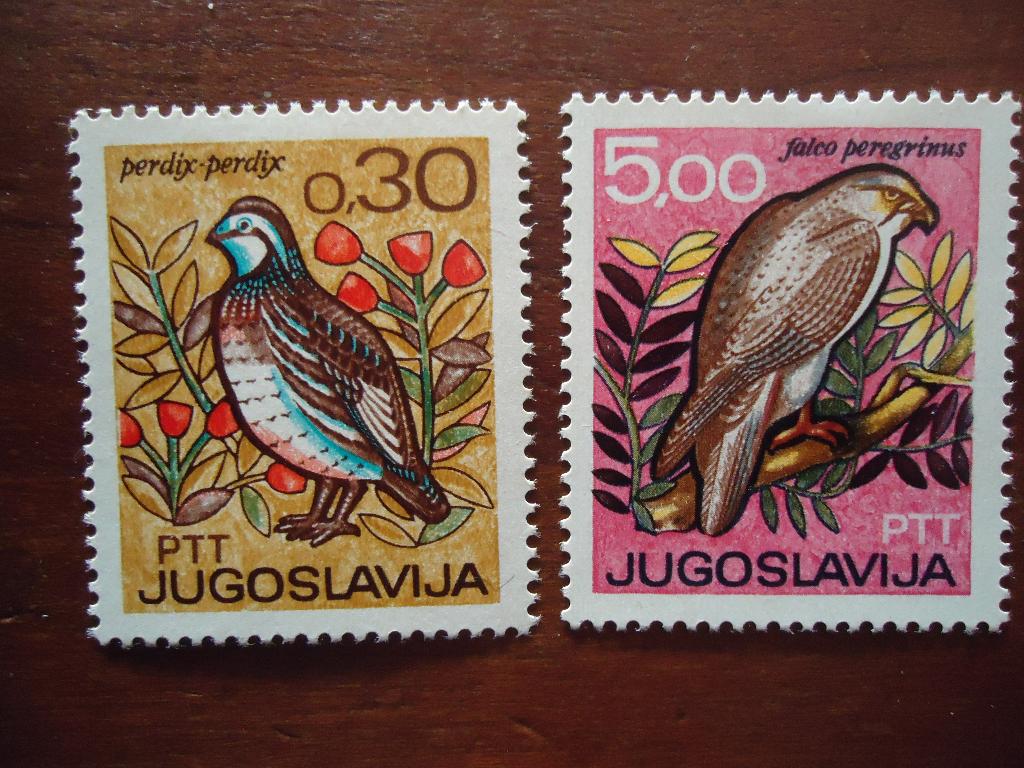 Vogels Joegoslavië 1967, mi. 1228+31 postfris/ongebruikt, Ophalen of Verzenden, Postfris, Dier of Natuur