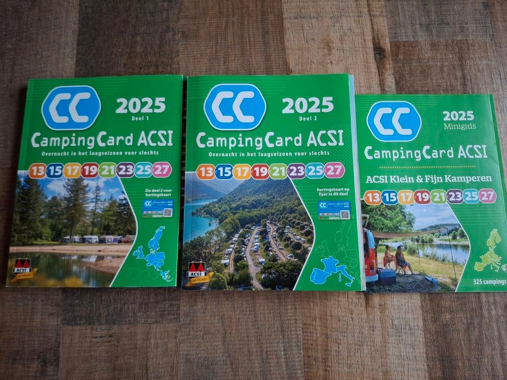 ACSI Campinggidsen 2025, Ophalen of Verzenden, Zo goed als nieuw