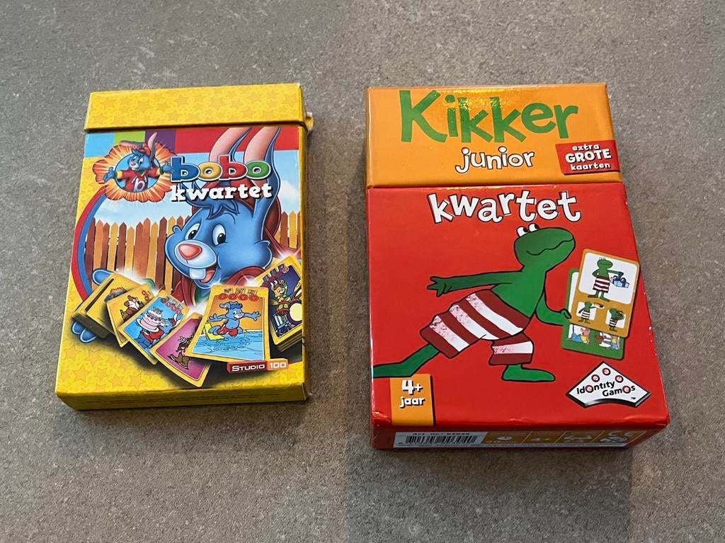 Kwartet Kikker en Bobo, Ophalen of Verzenden, Gebruikt