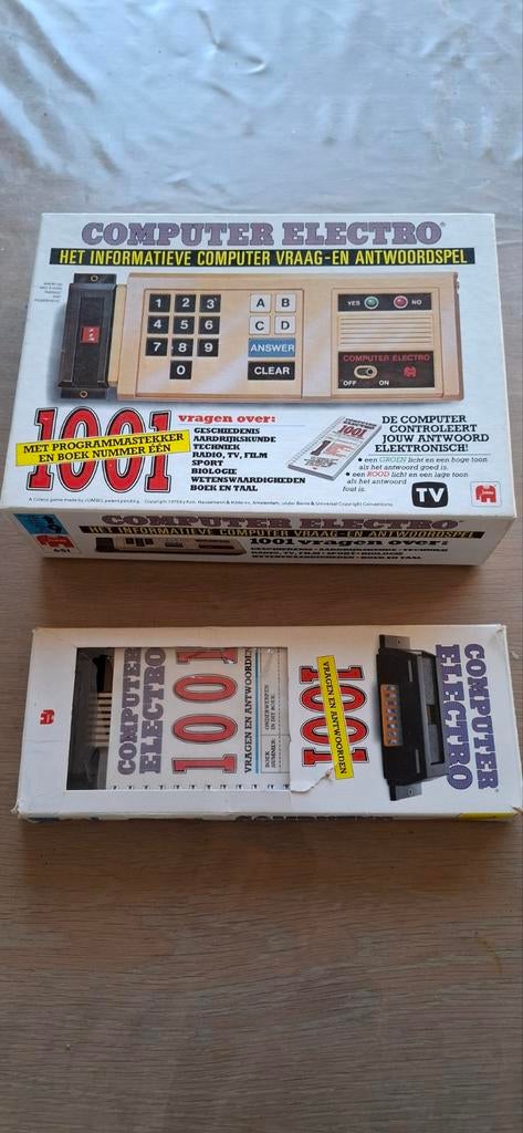 Computer Electro - Informatief Vraag- en Antwoordspel, Jumbo, Gebruikt, Ophalen of Verzenden, Vijf spelers of meer
