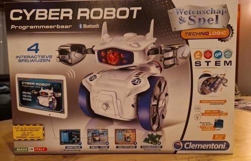 Cyber Robot - Programmeerbaar! (Niet mee gespeeld nog), Ophalen of Verzenden, Zo goed als nieuw, Bouwen, Met licht